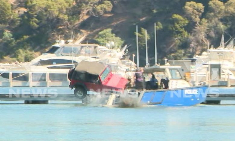 Cover - Car In the Water Jetty