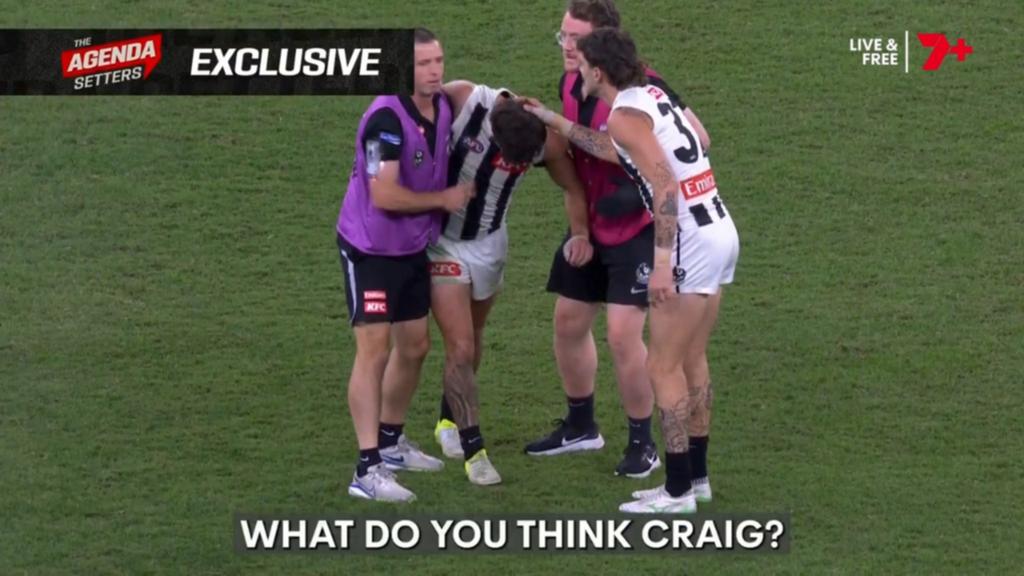 Stumbled back to his feet AFL