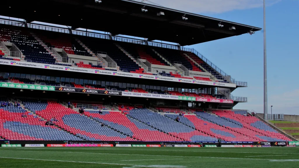 McDonald Jones Stadium in Newcastle, New South Wales.