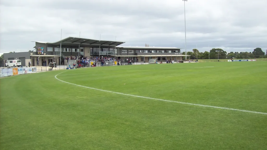 The Casey Fields sports precinct in Cranbourne East, Victoria.