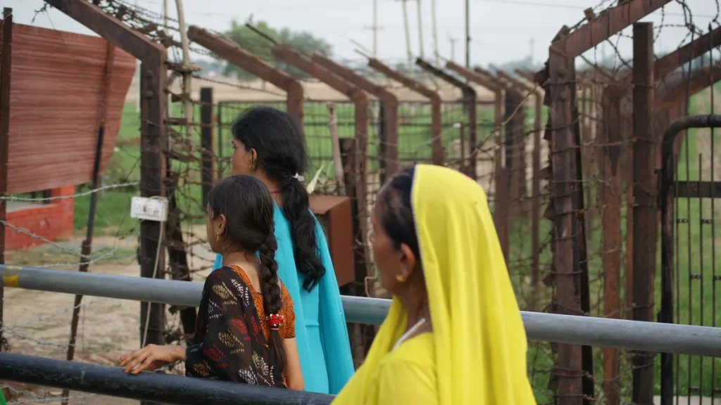 Illustrative - the Attari-Wagah crossing on the India-Pakistan border, photographed in 2010. This is not the location of the events described in the article.