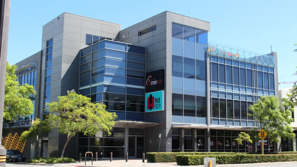 The Southern Cross Austereo building in Subiaco, Western Australia